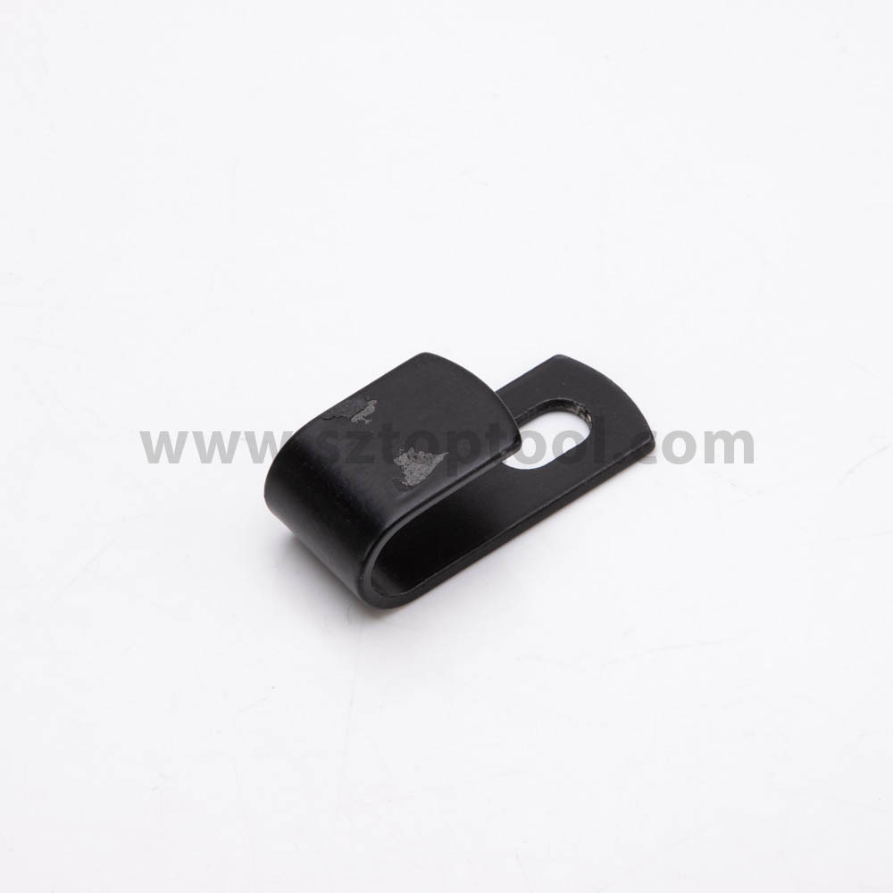 OEM Bolt & Screws Stamped Metal Bracket Zinc Blue Metal Stamping Parts