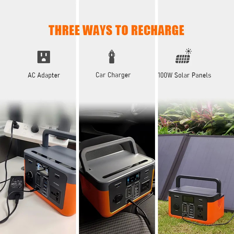 110V 220V AC Portable Generator Power Station Energy System 100000mAh Mobile Power Bank