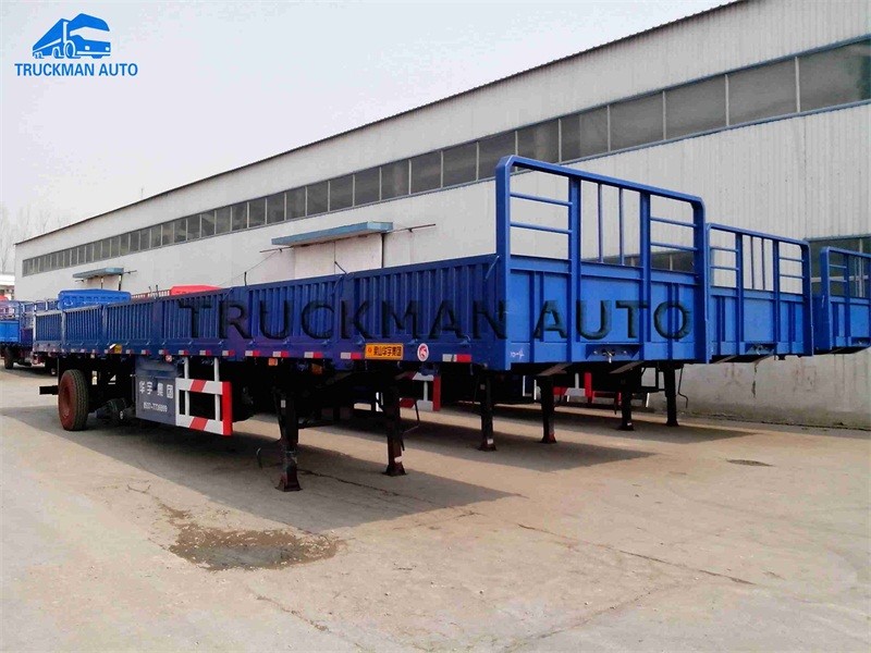 40ft Container Type Side Wall Semi Trailer With Jost Brand Tractor Pin