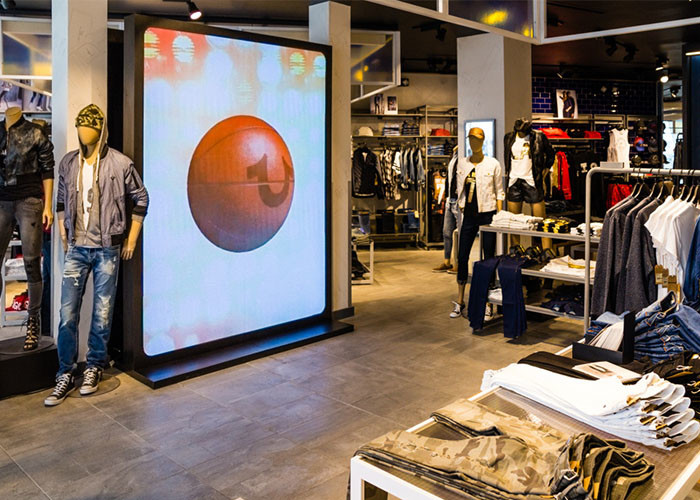 Back Maintenance IP31 Full Color Led Display Screen For Advertising Indoor