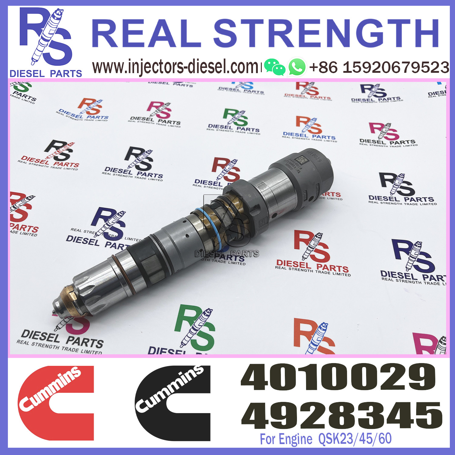 K19 KTA19 Diesel Fuel Injector Nozzle 4928345 4087886 4001830 4010029