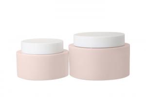 Buy cheap 50gm 100gm Cream Jars Cosmetic Packaging Injection Matte Effect product