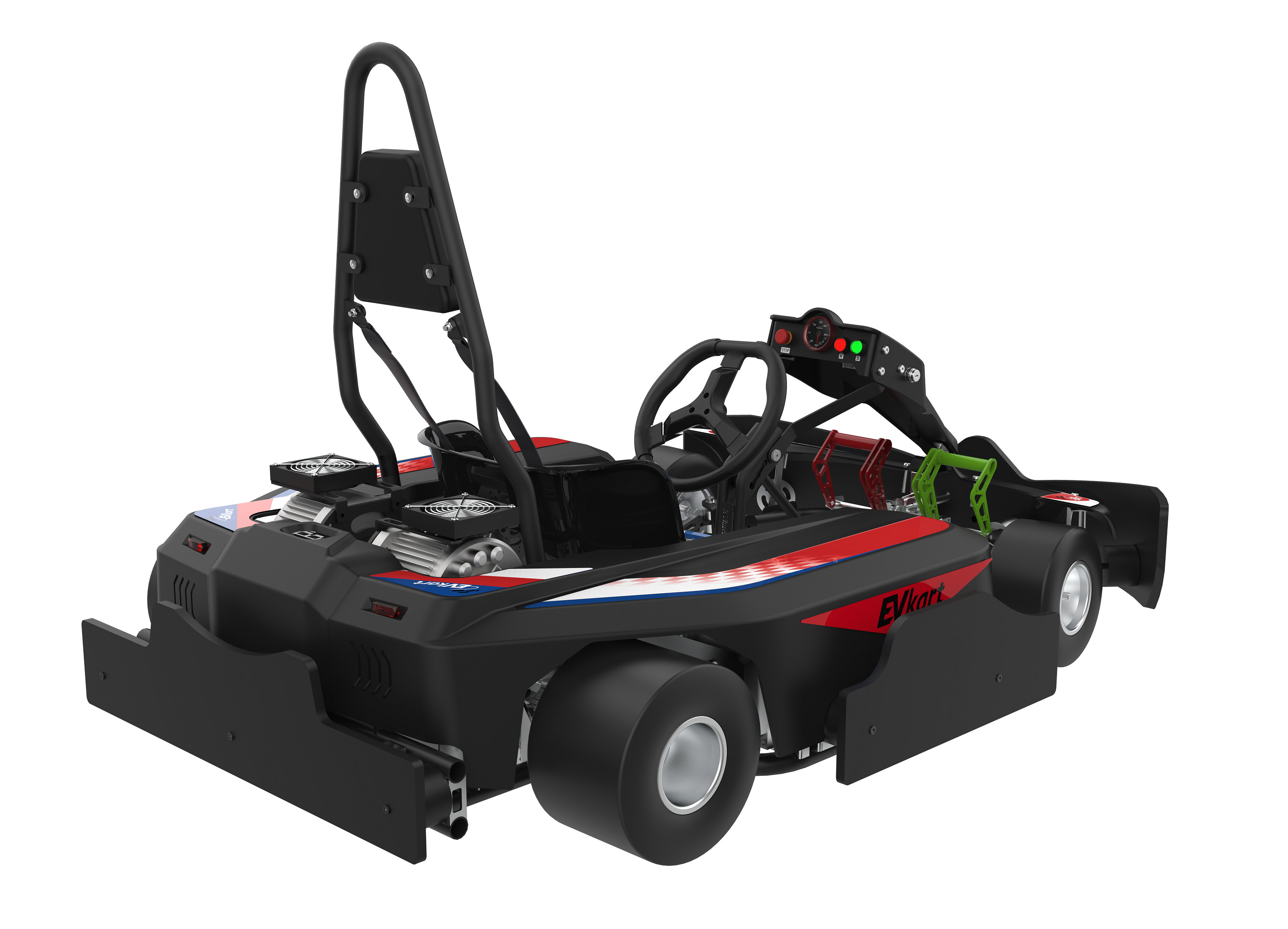 OEM 2 Seater Adult Go Carts With Lock Adjustment Pedal