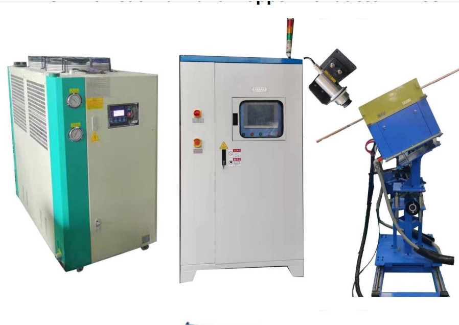 Industrial Induction Heating Machine PLC HMI Induction Melting Aluminum Machine