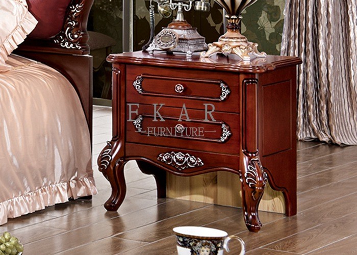 Antique Bedside Tables wooden Nightstand