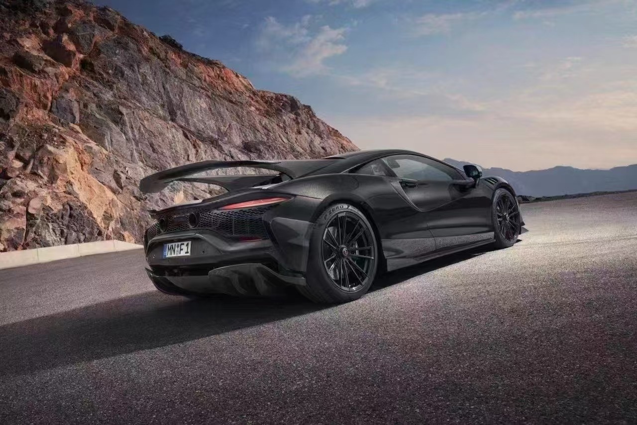 Artura Mclaren Body Kit NV Style Carbon Fiber Front Bumper Diffuser Spoiler Side Skirt