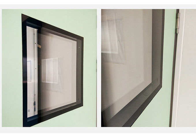 Hospital Double Pharmaceutical Clean Room Door 1.2mm frame EPDM seal rubber