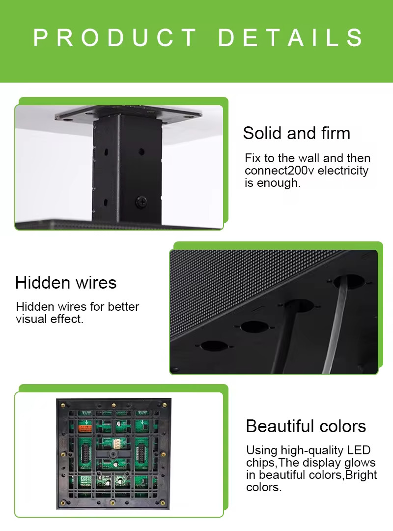 custom led display Led Digital Advertising Display Screen Creative Outdoor Waterproof Rotating Magic Cube Led Displays