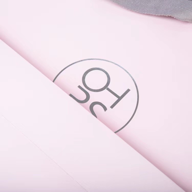 28.5*8*40cm Pink Paper Bags Custom Logo