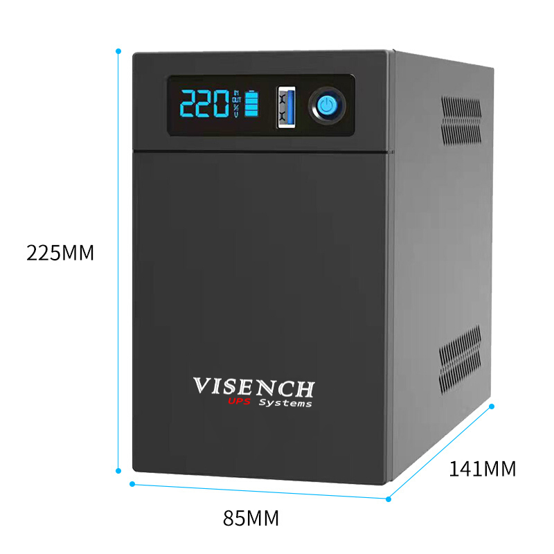 600Va/360W Backup Lifepo4 Battery Off-Line UPS Power Supply for Computer from Visench