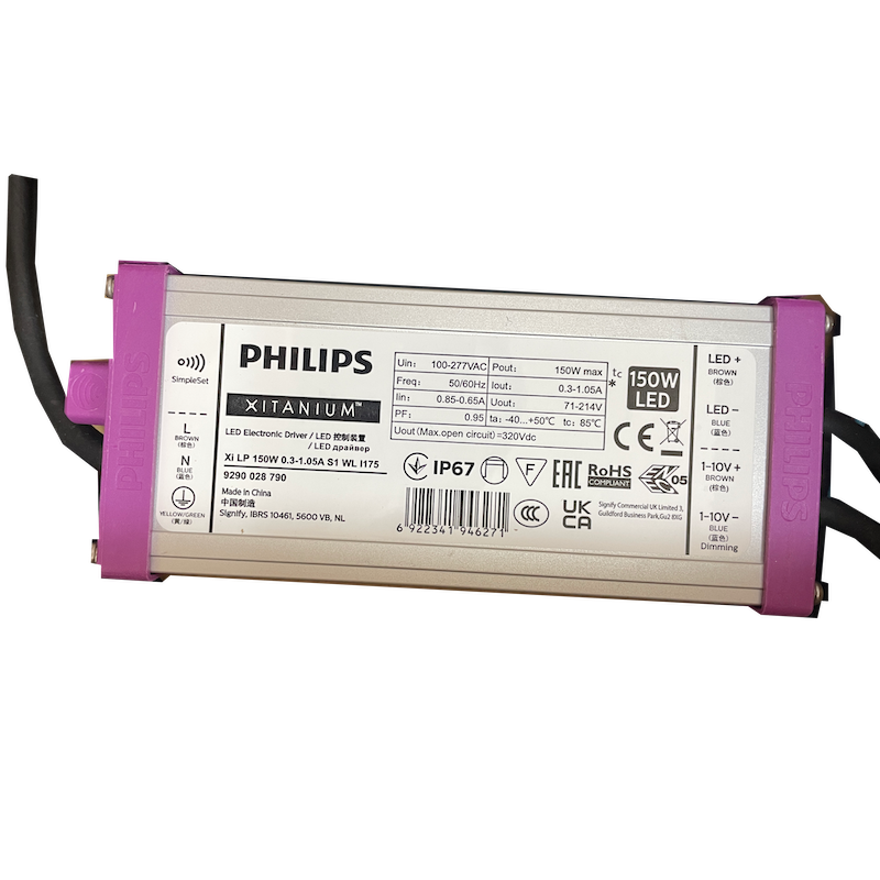 Xitanium Xi LP 150W 0.3-1.05A S1 WL I175 150w IP67 Waterproof Constant Current Led Driver For Street Light