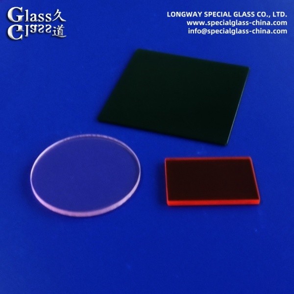 Customizable Optical Filter Glass Uv Filter Lens For Laser Technology