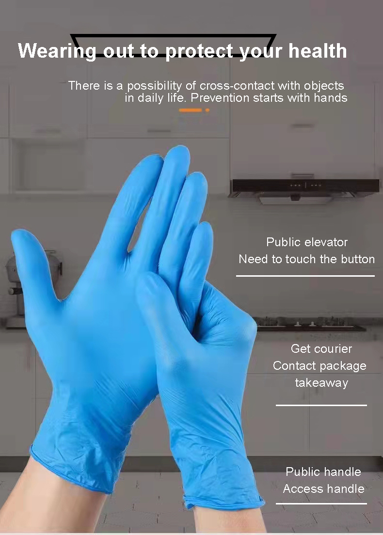 Medical Nitrile Gloves Disposable Gloves 7 Mil Nitrile Gloves