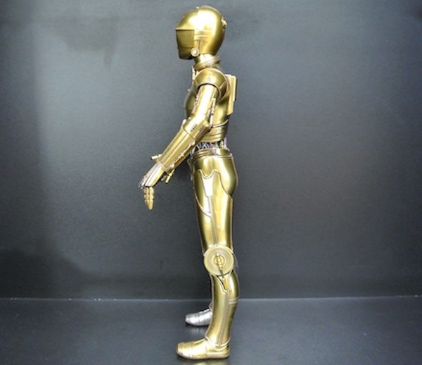 Gold C3PO Robot Star Wars Characters Toys His Eyes Can Give Out Light