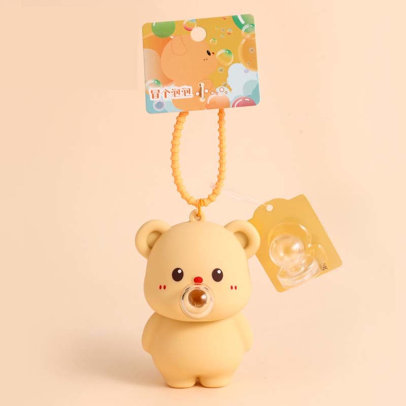 Soft Silicone Cartoon Keychain Perfect Accessory for Women's Wristlets