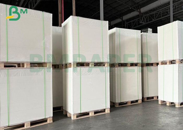 30Inch White Recyclable Easel Kraft Paper For Shopping Bags In Roll