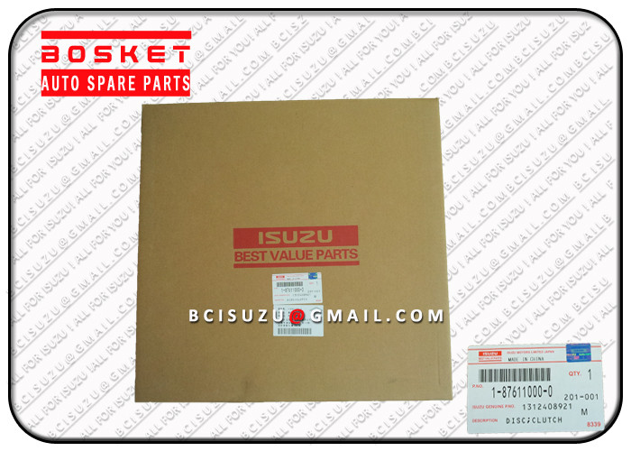 High Performance Iron Isuzu Clutch Disc For Cxz51k 6WF1 1312408921 1-31240892-1