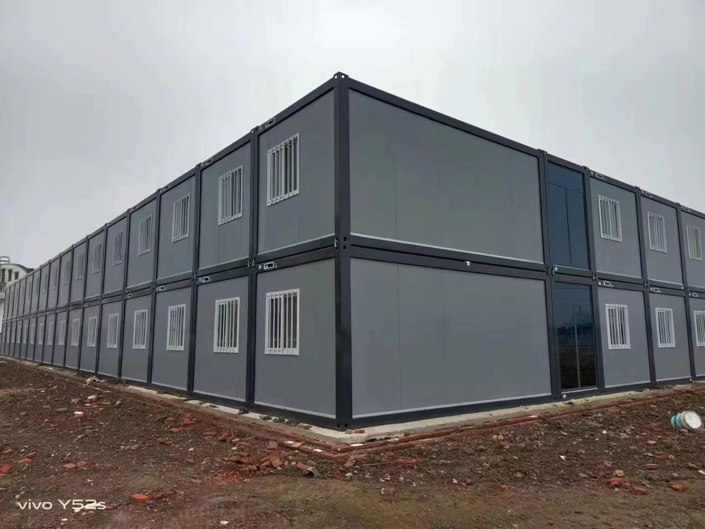 Steel Folding Container Prefab House for Store Apartment Hotel Engineering Hospital School