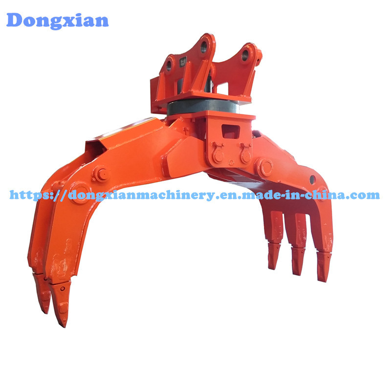 Grapple 360 Degree Rotation Hydraulic Grab Bucket for 15-40 Tons Excavator