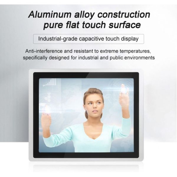 Integrated Edge Computing High Configuration Capacitive Touch Screen Computer Industrial All-in-One Machine