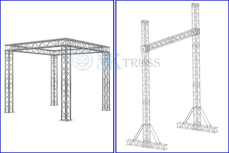 Truss Lift Ground Support Tower Aluminum Lighting System with Aluminum Alloy Certificate