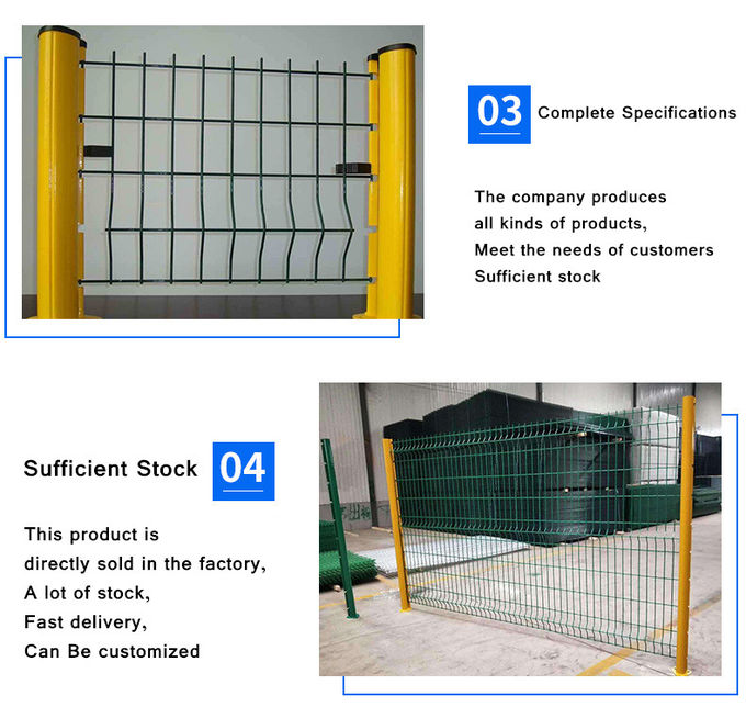 Prison Mesh 358 Electro Galvanized Powder Coated Mesh Fencing