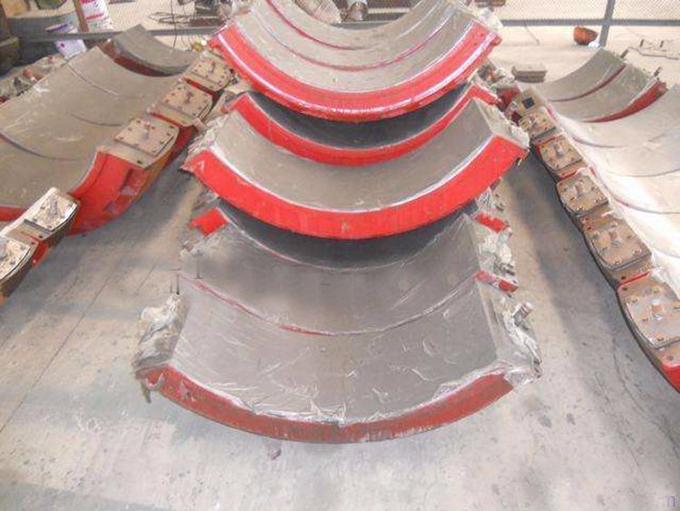Grinding Mill Bearing Tile ISO9901:2000 Castings And Forgings and ball mill parts