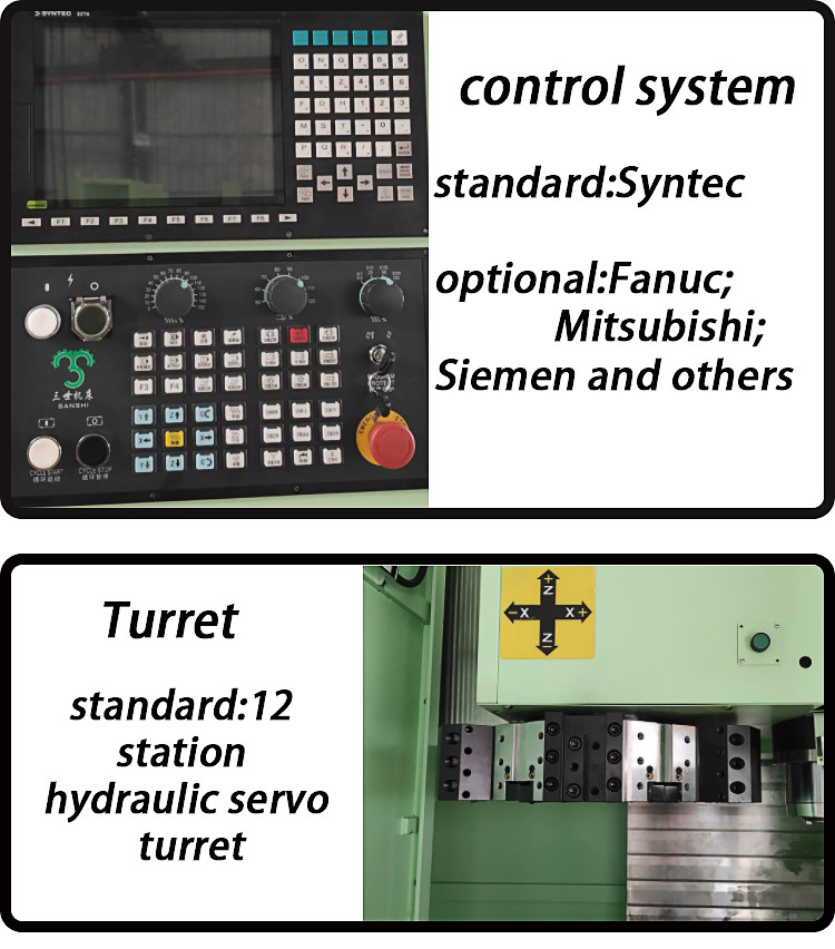 Vertical Machining Center CNC Mill Turn Center For 600mm Workpieces