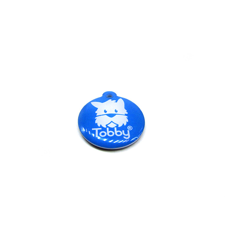 Eco Friendly QR Code Printing Customized Size NFC RFID Epoxy Tag