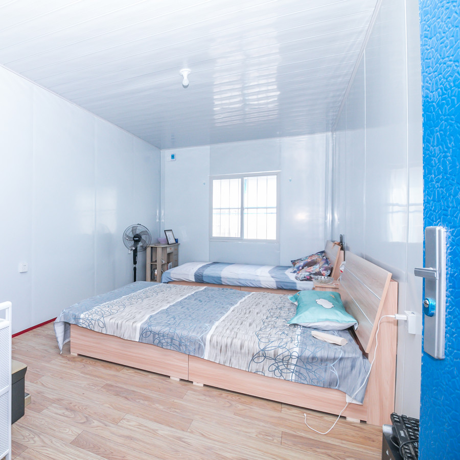 Detachable Prefabricated Container House with Toilet Customized Color OEM/ODM Support