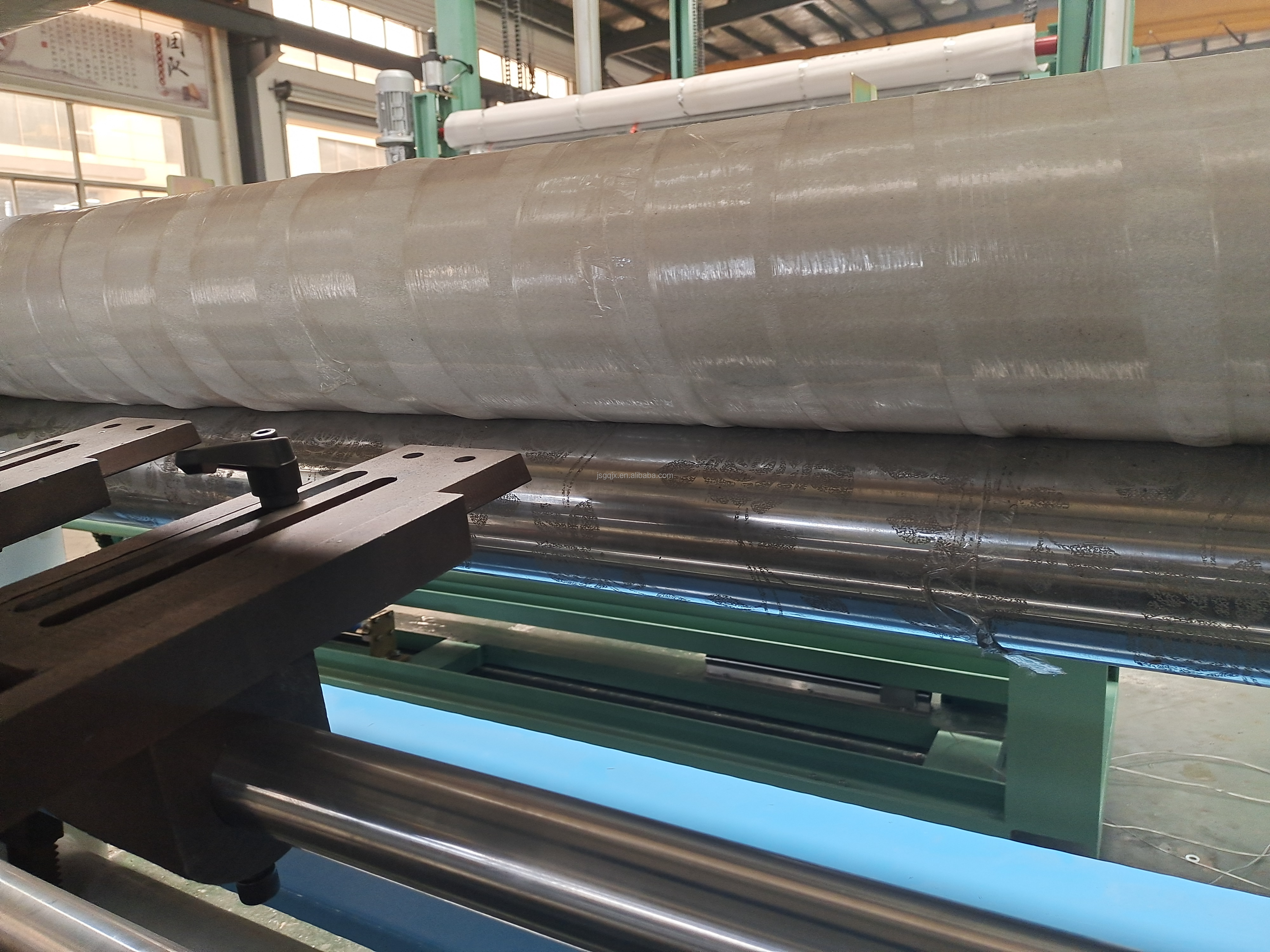 Hot Stamping Machine For Double Color Coating On Laminating Curtains