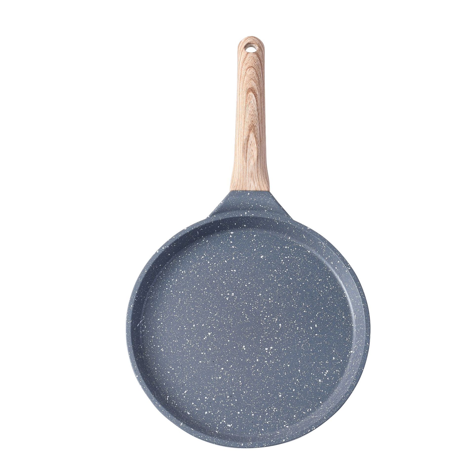 Widely Die Casting Round Shape Nonstick Coating Pizza Grill Pan