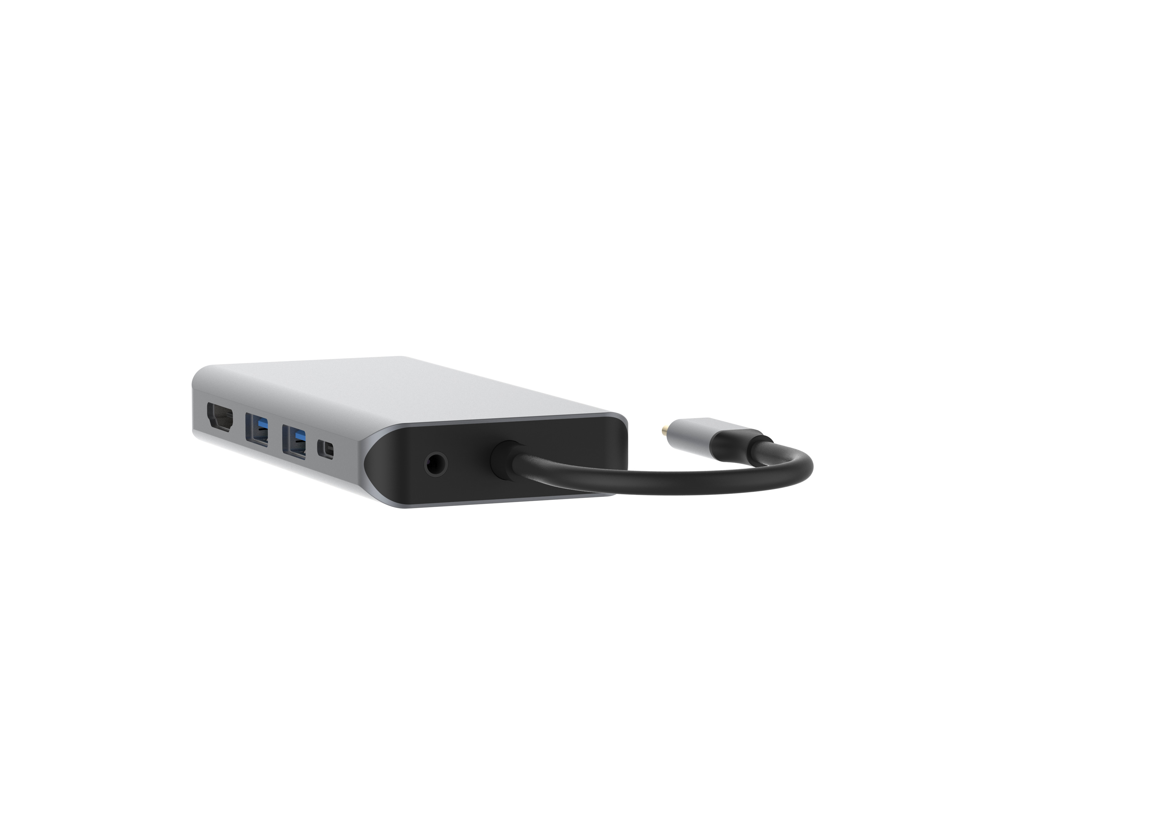 Multiport 10 In 1 Dongle USB C Hubs With Ethernet 4K 30Hz HDMI VGA