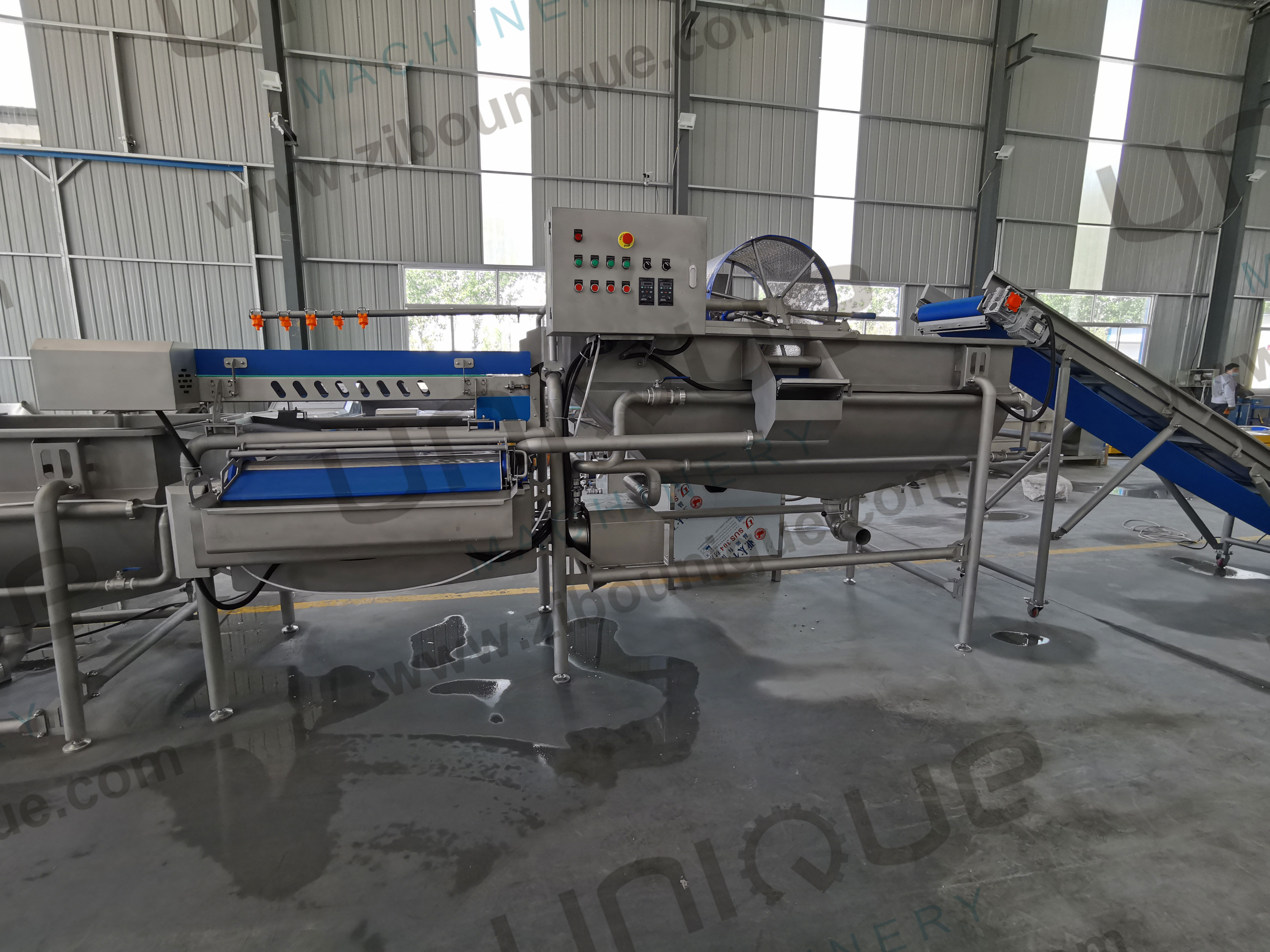 Salad Processing Made Easy Vegetable Washing Machine for Baby Spinach Lettuce Cabbage