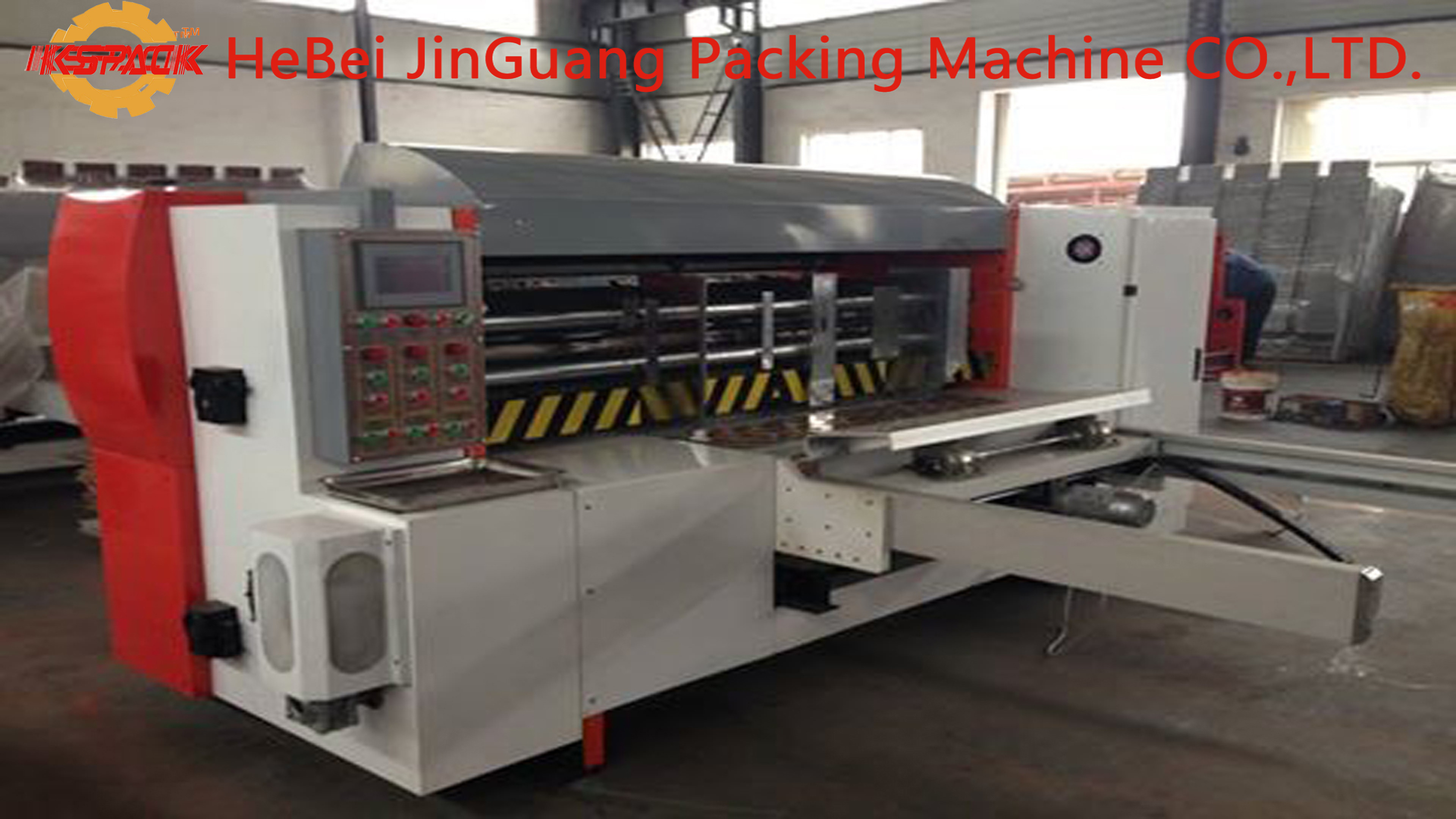 Eccentric Manual Feeding Corrugated Box Die Cutting Machine 5.5KW