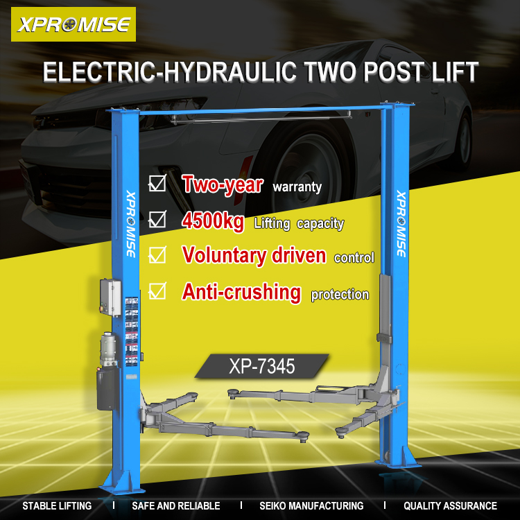 High Quality 4.5t Capacity Automobile Elevator Two Post Car Lift