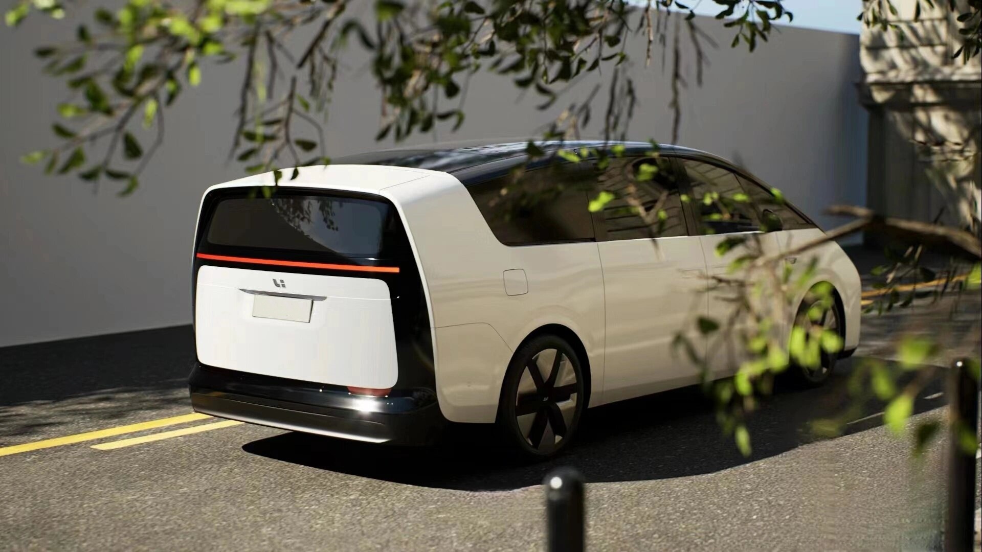 Left Hand Drive 7 Seat Long Range Dual Motor 4WD Pure Electric Vehicle Pre-Sell Now with Maximum Torque N.m by LI MEGA