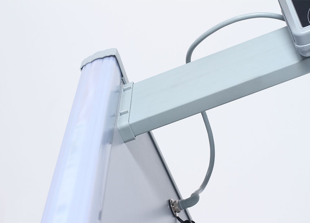 Intelligent Partition Metal Detector Gate 24 Detecting Zones For Outdoor
