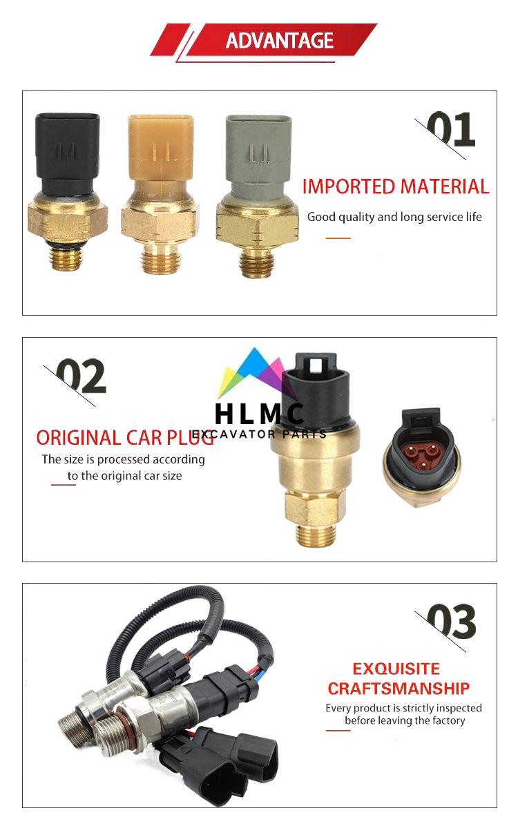 CA1946724 194-6724 1946724 Excavator 325D 330D Engine Pressure Sensor C15 C12