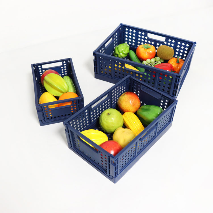 Multipurpose Plastic Pantry Baskets , Reusable Plastic Container Box ISO9001
