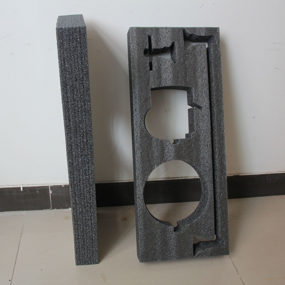 Large Custom Cut Foam Inserts , EPE Black Foam Insert For Bathroom Sets Package