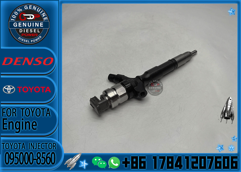 Common Rail Injector 23670-0L050 095000-8290 095000-8560 23670-09330 For Toyota Hilux 1KD-FTV 3.0L
