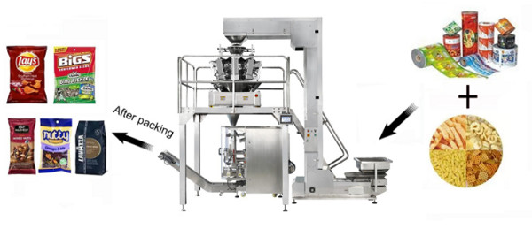 Multifunctional 1000g Automatic Food Packing Machine
