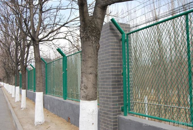 Square Diamond Expanded Wire Mesh Roll For Trailer / Zoo Animal Cages