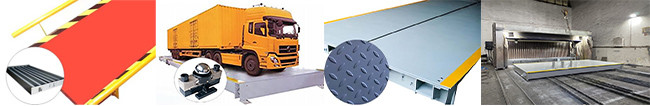 100T 16m Road Weighbridge With Indicator 3.4*18M