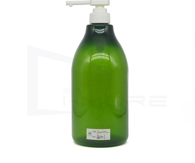 Pantone 1500ml Empty Plastic Shampoo Bottles