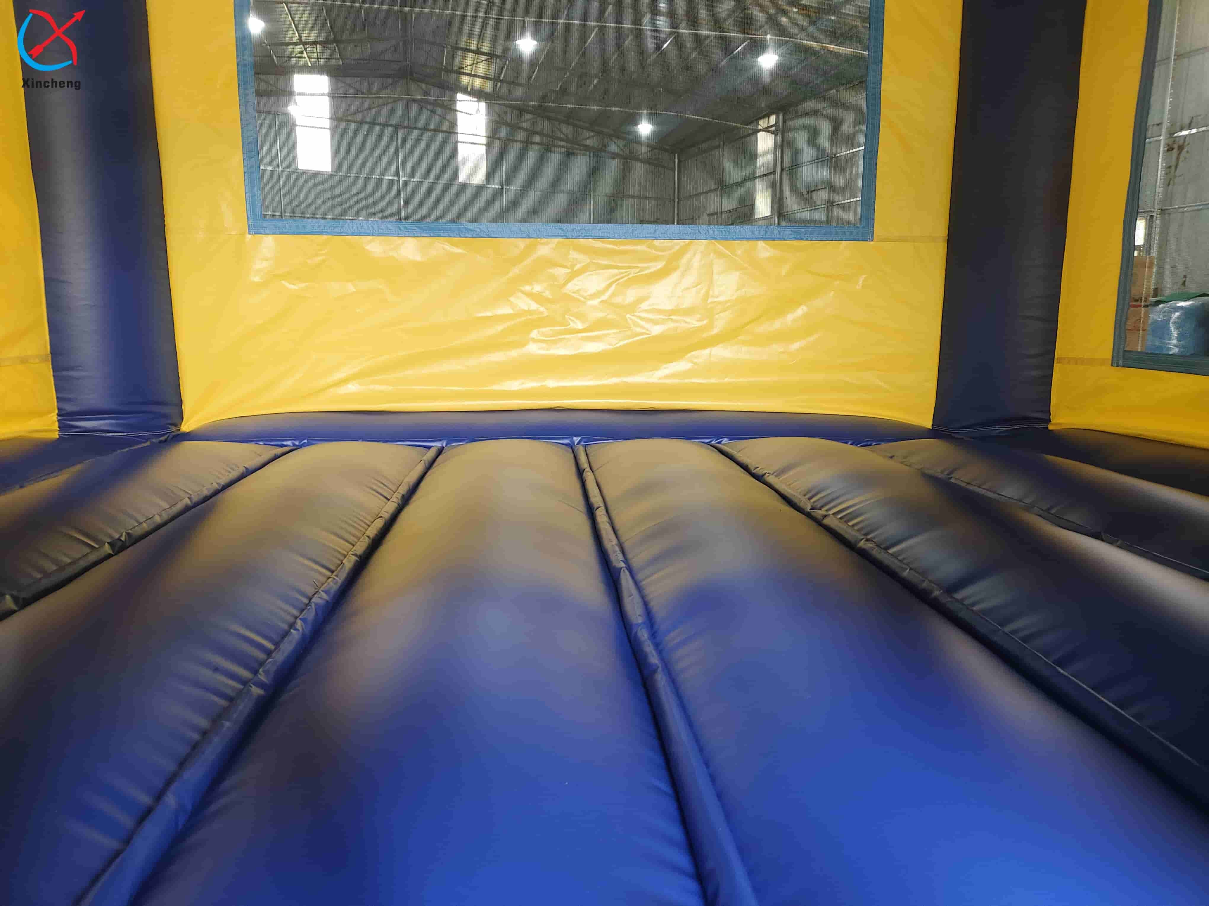 Factory OEM/ODM Inflatable Jumping House Blue Square Bouncy House Castle