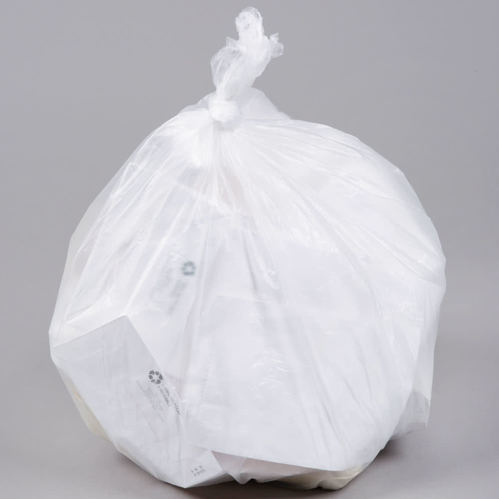 Disposable Plastic Trash Bags 110 Gallon 10 Micron Customized Thickness