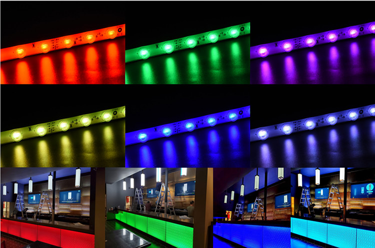 IP20 RGB Smart Edge Lit LED Bar Strip For Light Box