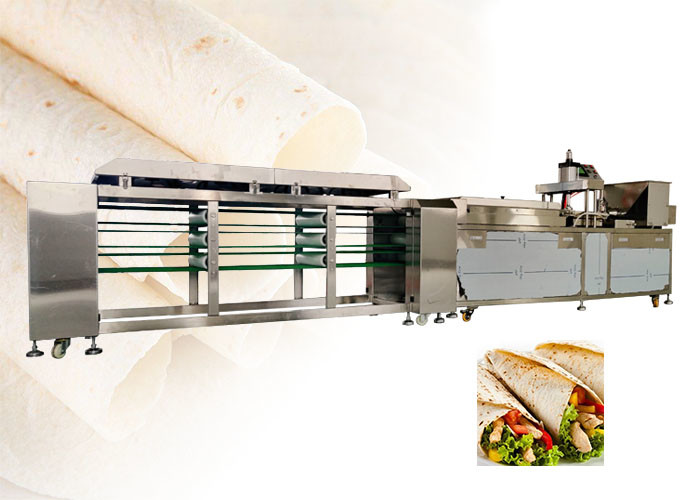9 15 18 25cm Size Automatic Tortilla Making Machine Small Scale Production Line
